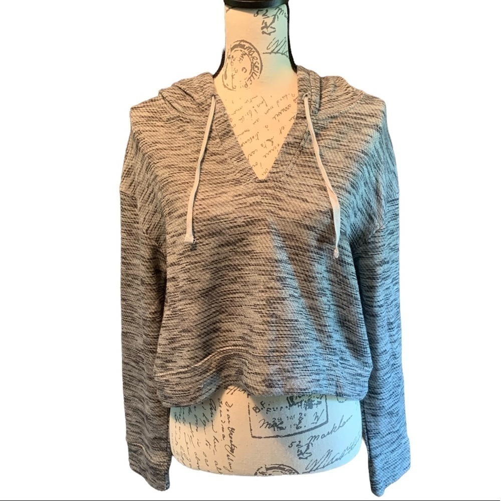 ANTHROPOLOGIE Saturday Sunday label hoodie size L